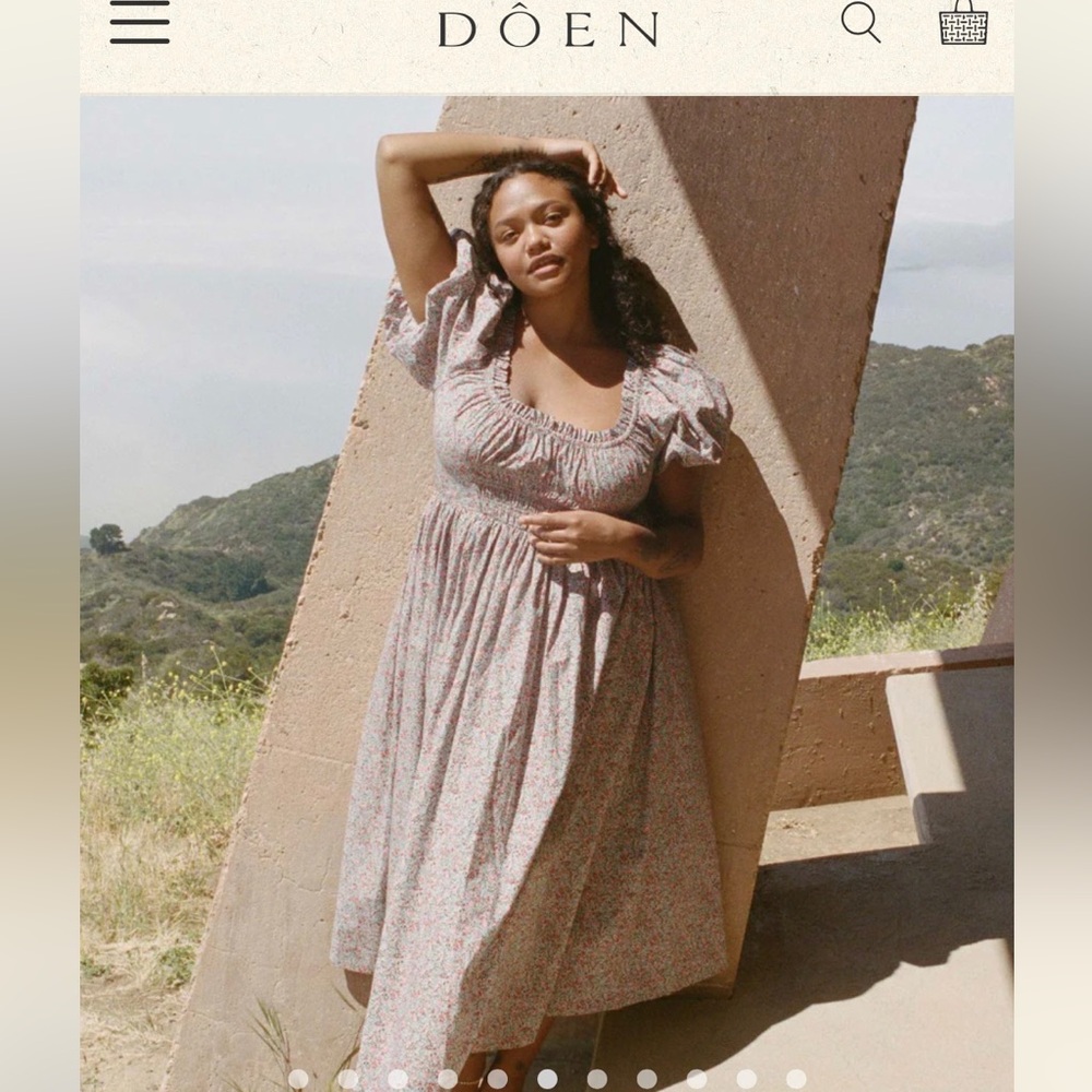 RELISTED - Doen Deia Dress - Large - Floral